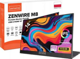 Monitor Zenwire M8 Full HD 14``