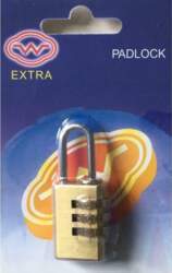 MTuning CODED HANGING PADLOCK BRASS BC213