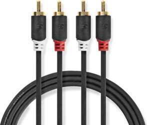 Nedis Audio Cable 2x  RCA -gt