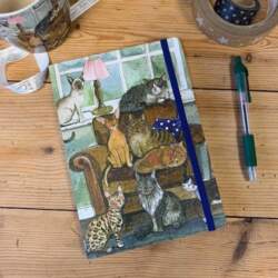 Notebook with eraser A5 LCN29 A