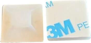Organizer Mercodan cable tie holder white