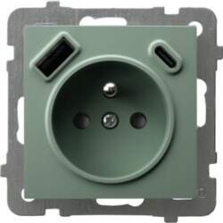 Ospel AS Single socket with grounding