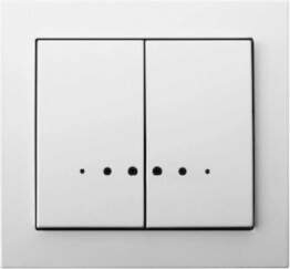 Ospel Candlestick switch with backlight KIER