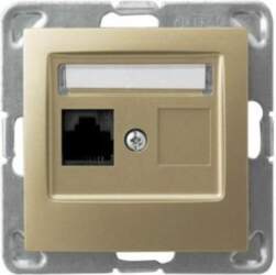 Ospel Impression computer socket single RJ45