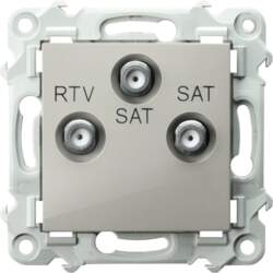 Ospel RTV-SAT socket with two SAT