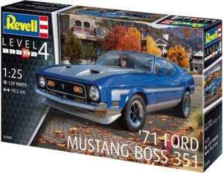 Plastic model Car 71 Ford Mustang