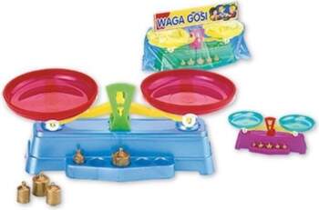 Plastic pan scale. in a bag