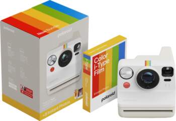 Polaroid Now Gen 3 Bundle  pebble