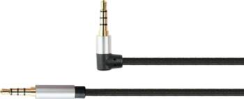 Python Audiokabel 4-pol. Klinkenst. eins. gew