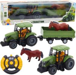 Remote Controlled Tractor Set with Trailer
