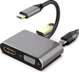 RoGer USB-C Multimedia Adapter HDMI 4K@30Hz
