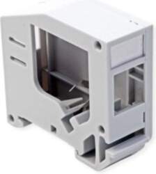 ROLINE Keystone holder  empty  DIN rail