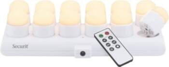Securit Securit Registered  AMSTERDAM LED Fyrfadslys