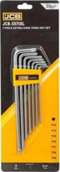Set of extra long TORX keys