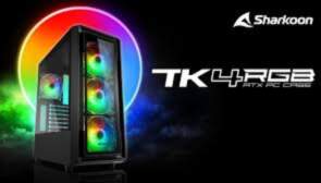 Sharkoon TK4 RGB  tower case (black