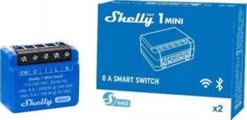 Shelly 1 Mini Gen3 Controller  WiFi/Bluetooth