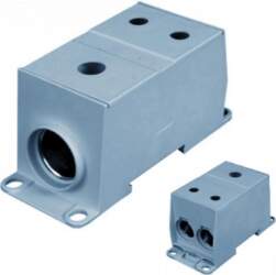 Simet AL/CU distribution block 1-potential gray