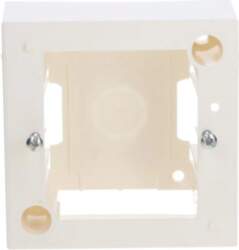 Single surface-mounted box /2 modules/ white