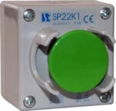 Spamel 1-hole control box  mushroom button