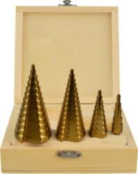 STEP DRILL SET 4 pcs. /4-39mm
