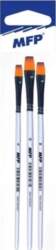 Synthetic flat brush size 8 10