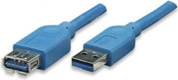 Techly USB3.0 extension cable plug/socket