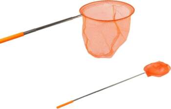 Telescopic butterfly net orange 85 cm