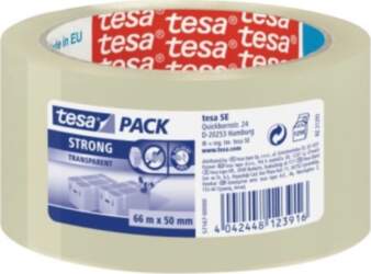 TESA Clear Strong  66 m  Transparent