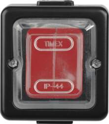 Timex LOFT single switch IP44 black