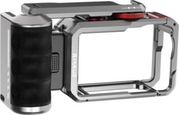 Titanium expansion cage with handle and