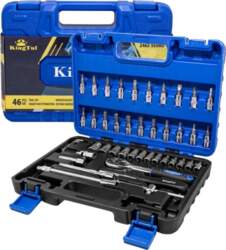 Tool set 1/4 socket bits 46