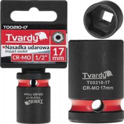 Tvardy Impact socket 1/2`` 6-point 17mm