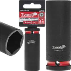 Tvardy Long impact socket 1/2`` 6-point
