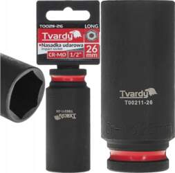 Tvardy Long impact socket 1/2`` 6-point