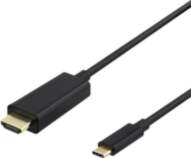USB-C - HDMI cable DELTACO 4K