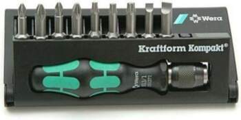 Wera Bit set with interchangeable handle