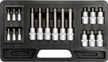 YATO BIT SOCKET SET 18PCS: TORX