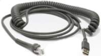 Zebra Cable USB type A coiled