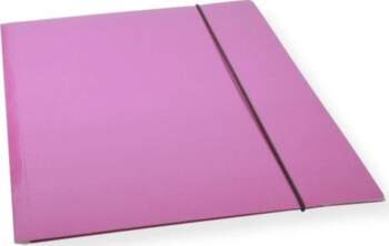 A4 folder with elastic band  purple