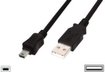 Assmann Connection cable USB A /miniUSB