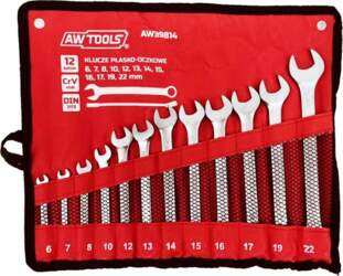 AWTools spanner set combination ring 12