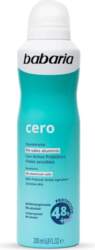 Babaria   Cero  Refreshing  Deodorant Spray  For