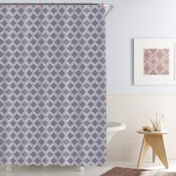 Bath curtain Domoletti GS-008 grey 180