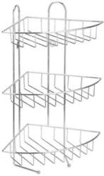 BATH SHELF HIC-0251 METAL ANGULAR 3