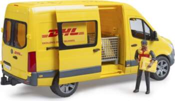 Bruder MB Sprinter DHL with driver