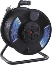 Cable reel (rubber) - 4 sockets