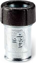 CAST IRON TEE QI 1/2 GALVANIZED