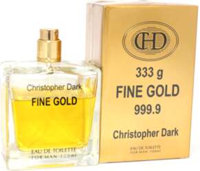 Christopher Dark Fine Gold EDT 100