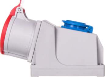 Combi steels socket wired with connection