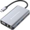CONCEPTRONIC Dock USB-C-HDMI VGA GbE 3xUSB3